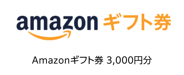 Amazonギフト券 3,000円分